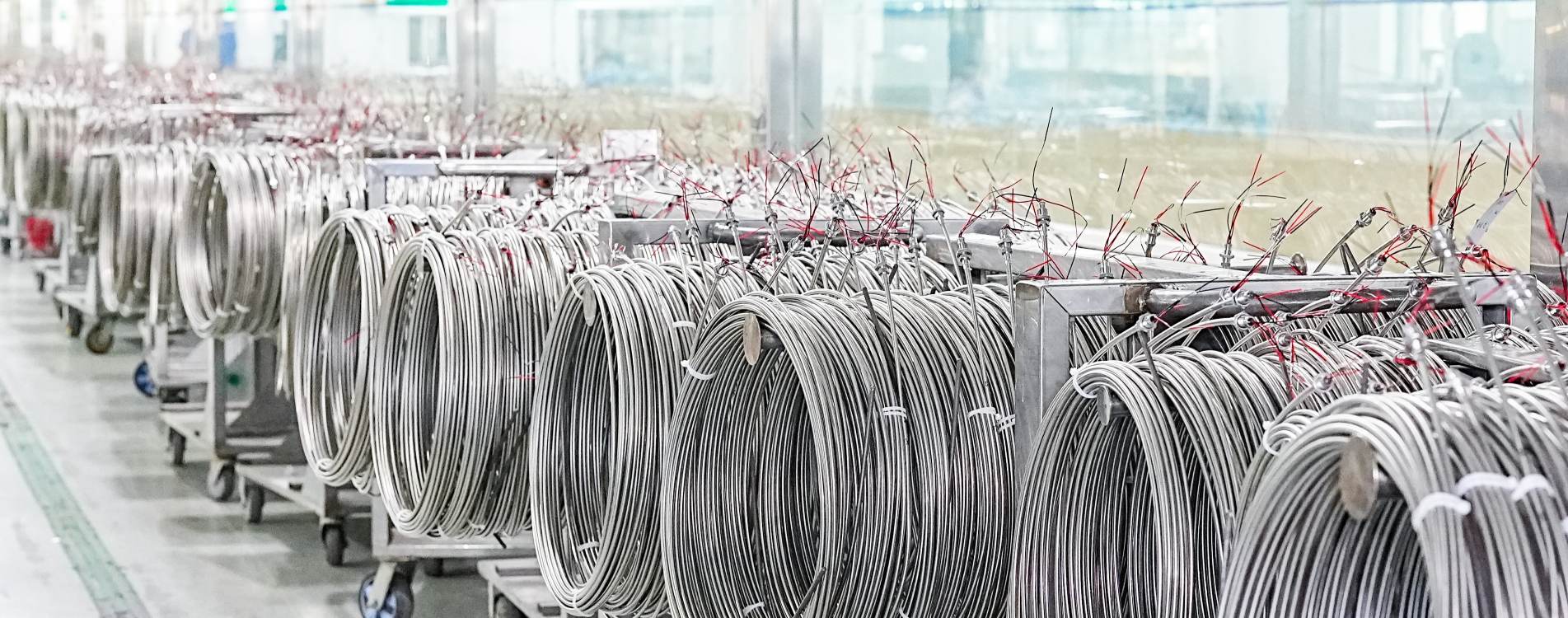 10 production lines for 4 million meters annual of mineral insulated cables